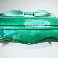 Image 7 of Coupelle pour pot pourrien céramique verte SOFCD - Vide-poche en céramique  1950