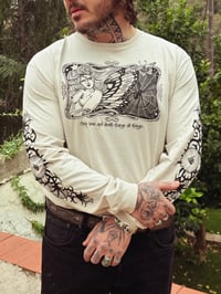 Image 4 of "Love and Death" Longsleeve Unisex tee 