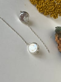 Image 3 of Ohrringe mit Keshi Perlen und 14ct Gold Kugeln