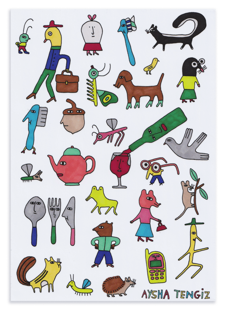 Image of A5 Sticker Sheets
