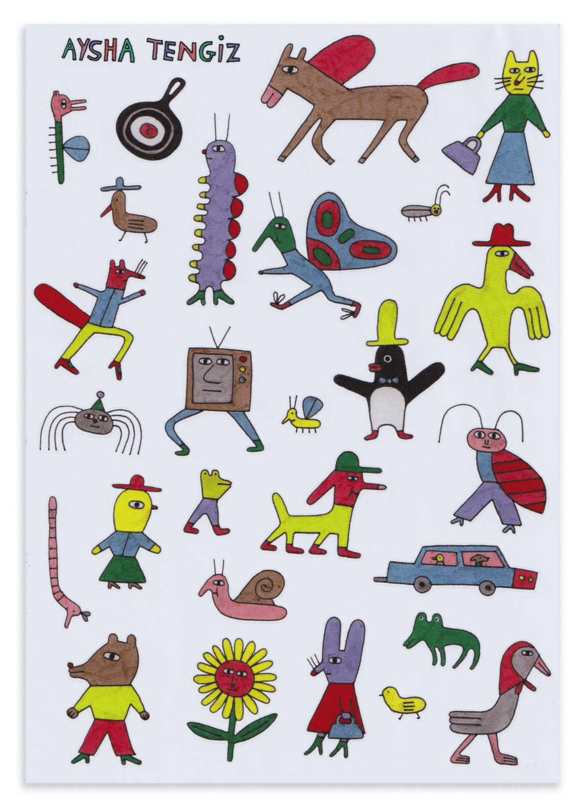 Image of A5 Sticker Sheets