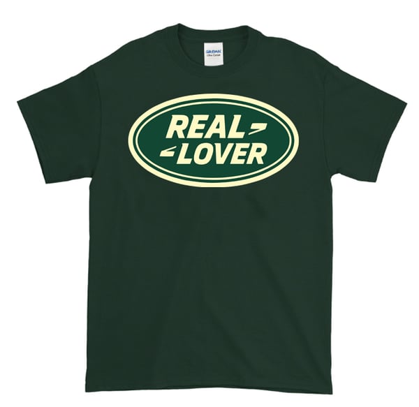 Image of Real Lover (Forest Green T-Shirt)