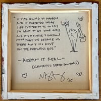 Image 2 of Grateful Dead Painting w/Keepin It Real Lyrics