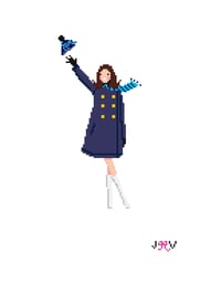 Image 16 of Needlepoint Canvases - Iconic Women Series