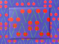 Image 3 of Cherry Patterned Paper – 500 x 700mm | Wrapping or Craft Paper