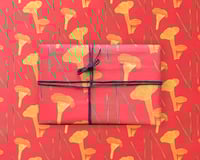 Image 3 of Chanterelle Patterned Paper – 500 x 700mm | Wrapping or Craft Paper