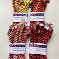 Image 2 of half-skein Randoms mini thread collection