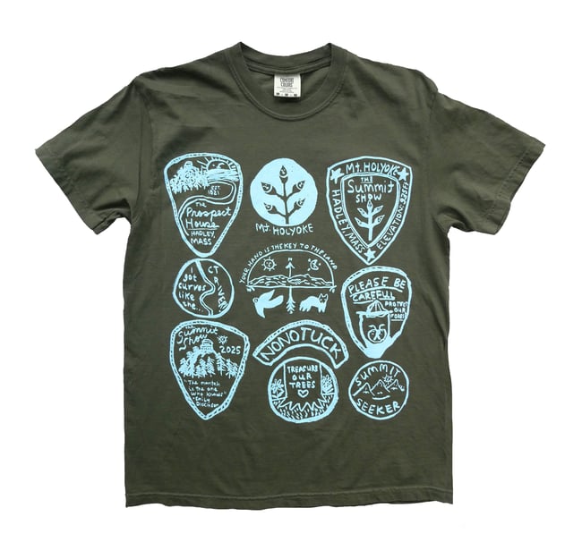 Summit Show tee in Sage Green (low stock)