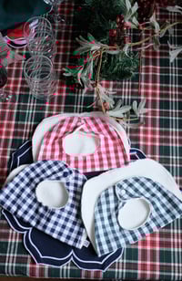 Image 3 of Bavoir reversible vichy sapin