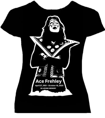 Image of Preorder ACE memorial - Womans babydoll shirt- ships NOV 22
