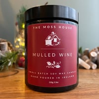 Mulled Wine Soy Wax Candle - Small Amber Jar 