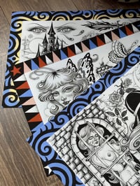 Image 1 of "Fire & Flames" Set of 3 Prints