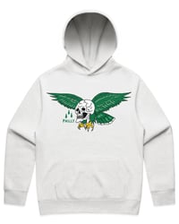 EAGLE SKULL GREY HOODIE
