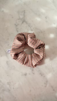 Chouchou pied de poule marron