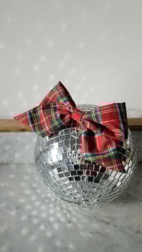 maxi barrette écossaise 