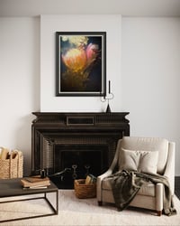 Image 4 of Protea in Gold Fine Art Print 