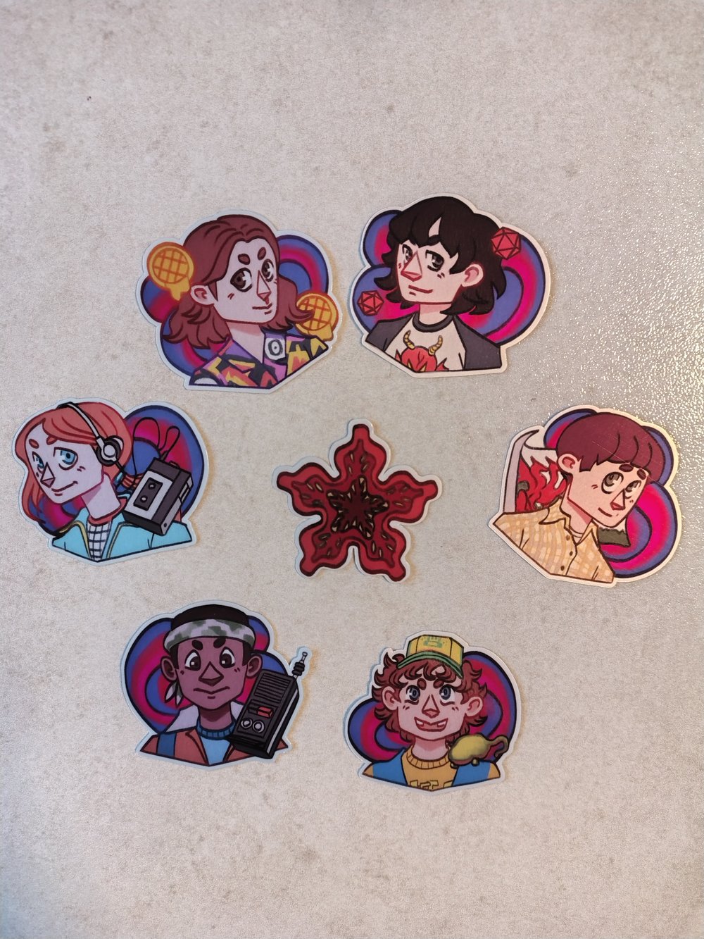 Image of ST sticker sheet