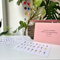 Image 1 of Secret message "YOU BROUGHT SPRING IN MY LIFE" 🌸 Card