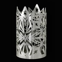 CANDLE HOLDER Big Silver