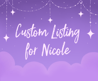 Custom Listing for Nicole