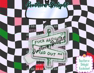 Image of FAFO street sign mold