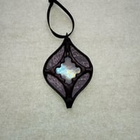 Image 2 of Purple and winter white.