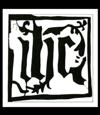 Image 2 of Medieval; Sacred Monogram Impressed Floor Tile; Fifteenth Century, Nottingham. 