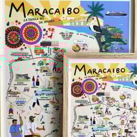 Image 3 of Print Mapa de Maracaibo