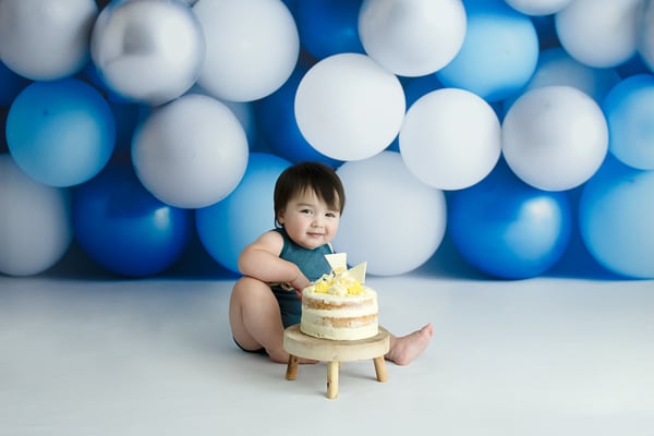 Image of BLUE BALLOON WALL