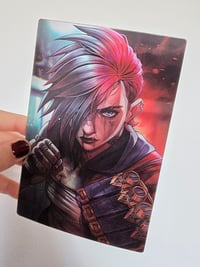 Fight - Lenticular Sticker