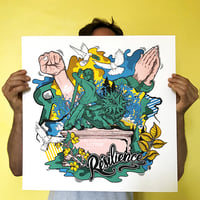 Image 2 of Sérigraphie RESILIENCE