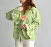 Image 2 of cotton oversized blouse