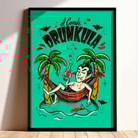 "DRUNKULA" póster