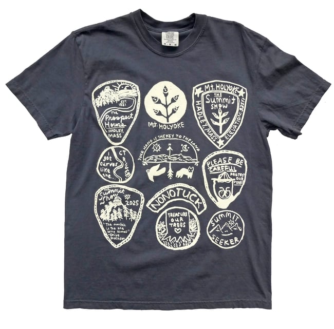 Summit Show tee in Charcoal Grey (low stock) 