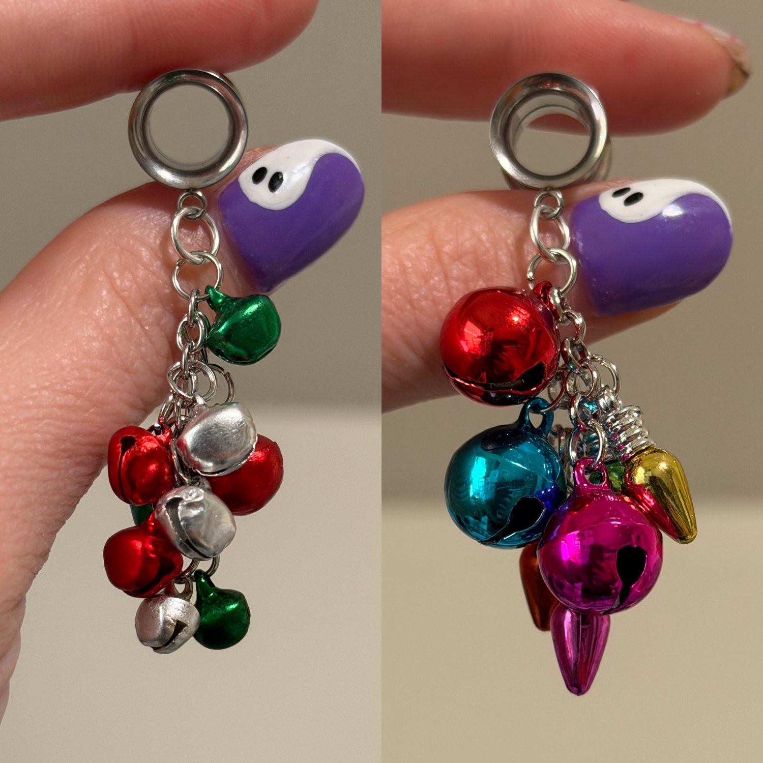 Image of Jingle Bell Dangles (sizes 4g-2")