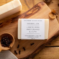 Chai Tea with Sweet Orange & Clove Handcrafted Soap