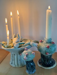 Image 4 of Candleholder: Donkey in the green Apple Tree