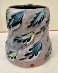 Image 5 of Large Mug with Blue Florets