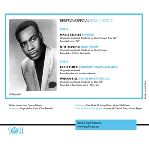 Image of Stax II Reserva Especial EP-Mavis Staples/Otis Redding/Eddie Floyd/William Bell-In stock