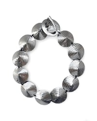 Image 1 of Collana scultura, artigianale, in pelle, modello: TORTOISE