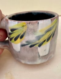 Image 1 of Mug with Yellow Feathers and Wing Bars