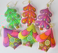 Image 1 of Gingerbread Forest Christmas Makes cut and sew panel