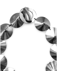 Image 17 of Collana scultura, artigianale, in pelle, modello: TORTOISE