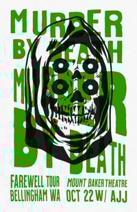 Bellingham leftover farewell tour poster SHIPS DEC 1