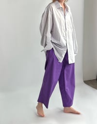 Image 1 of oversized cotton pants 