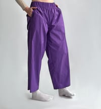 Image 4 of oversized cotton pants 