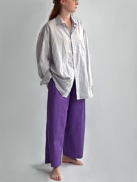 Image 2 of oversized cotton pants 