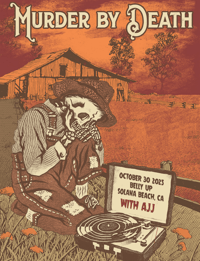 Solana Beach leftover farewell tour poster