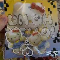 Image 3 of ☆彡UH OH HELLO Keychain!