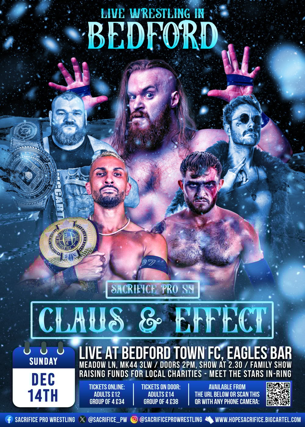 Image of [GENERAL TICKET] - Sun Dec 14 - Claus & Effect